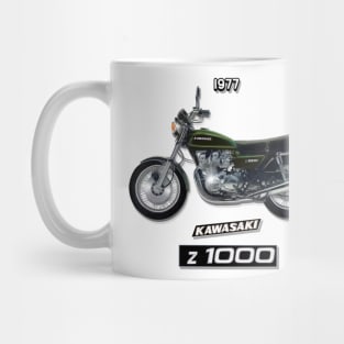 The Sublime 1977 Kawasaki Z 1000 Motorcycle by MotorManiac Mug